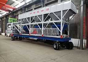 JS1000三倉(cāng)移動(dòng)攪拌站